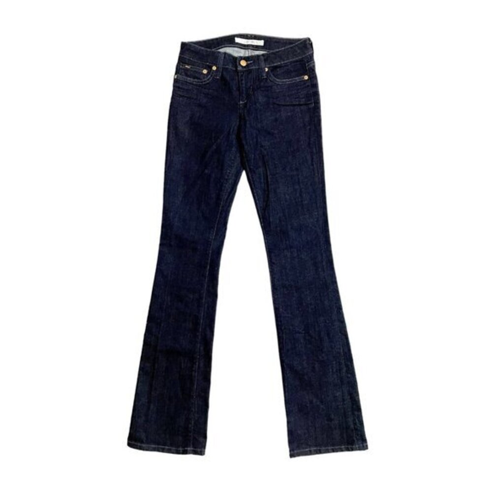 Joe's Jeans Honey Boot Cut dark Wash Vincent Wash Low Rise SZ 24